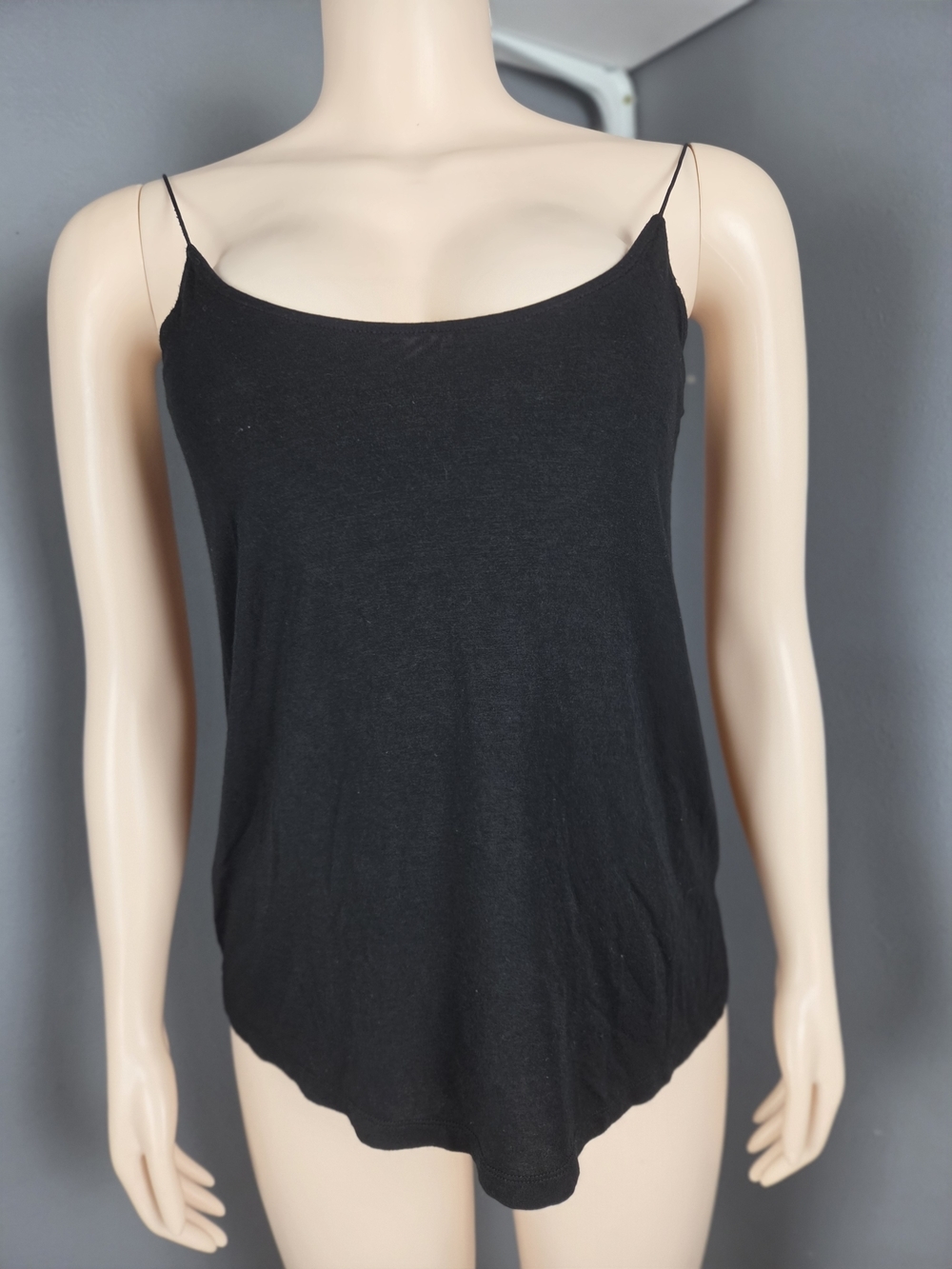Black Spaghetti Strap Women’s Tank Top